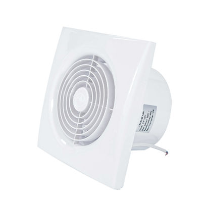 Customization 6 Inch Wall Mount Shutter Bathroom HVAC Hydroponic Extractor Exhaust Fan