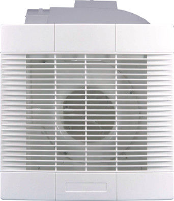 2-12 Inches Black Wall Mounted Kitchen Exhaust Fan with Lighting and Axial Flow Design