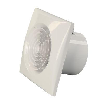 100mm Bathroom Ultra Quiet Ventilation Fan with LED Light Wall Mounted Exhaust Fan