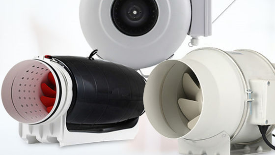Plastic Square Wall Mounted Bathroom Exhaust Fan with Louver Net and Axial Flow Design
