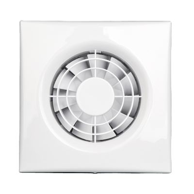Plastic HVAC Ventilation Small Exhaust Fan with Humidity Sensor Light Air Extractor Fan