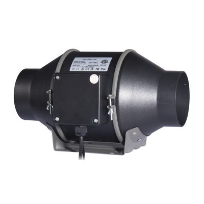 100~240V Low Noise 4 inch 100mm In-line Duct Fan with Speed Controller For Hydroponic Ventilation Fan