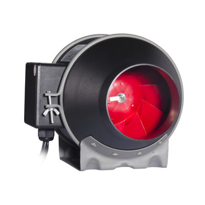 100~240V Low Noise 4 inch 100mm In-line Duct Fan with Speed Controller For Hydroponic Ventilation Fan