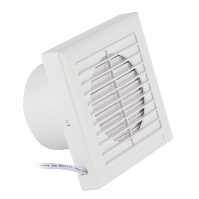 Wholesale 6 8 Inch 220V Plastic Bathroom Kitchen Silent Square Ceiling Mount Ventilation Exhaust Fan