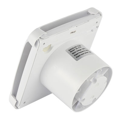 Wholesale 6 inch Plastic Silent Bathroom Ventilation with LED Light Wall Mounted Fans Exhaust Fan
