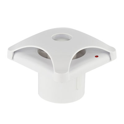 Wholesale 6 inch Plastic Silent Bathroom Ventilation with LED Light Wall Mounted Fans Exhaust Fan