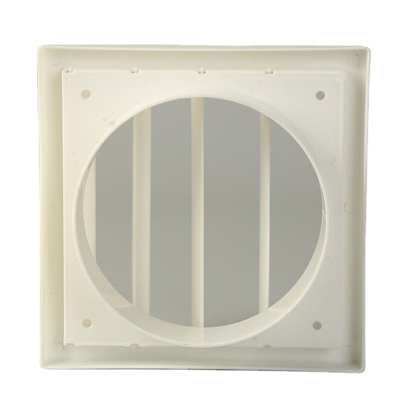 Customized Logo Air Condition Fixed Square Accessories Louvre Grill for Axial Flow Fan