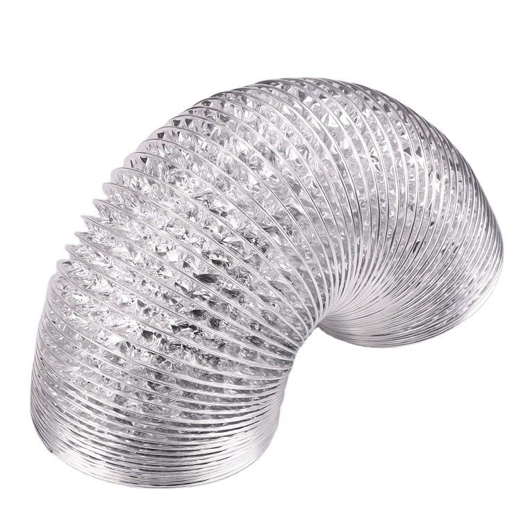 162-252 Air Quantity Semi Rigid Flexible Duct for Air Condition and Axial Flow Fan