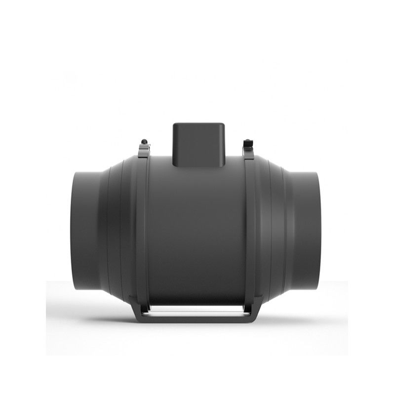 OEM Design Black Mass Silent Inline Fresh Air Wind Mixed Flow Duct Extractor Fan