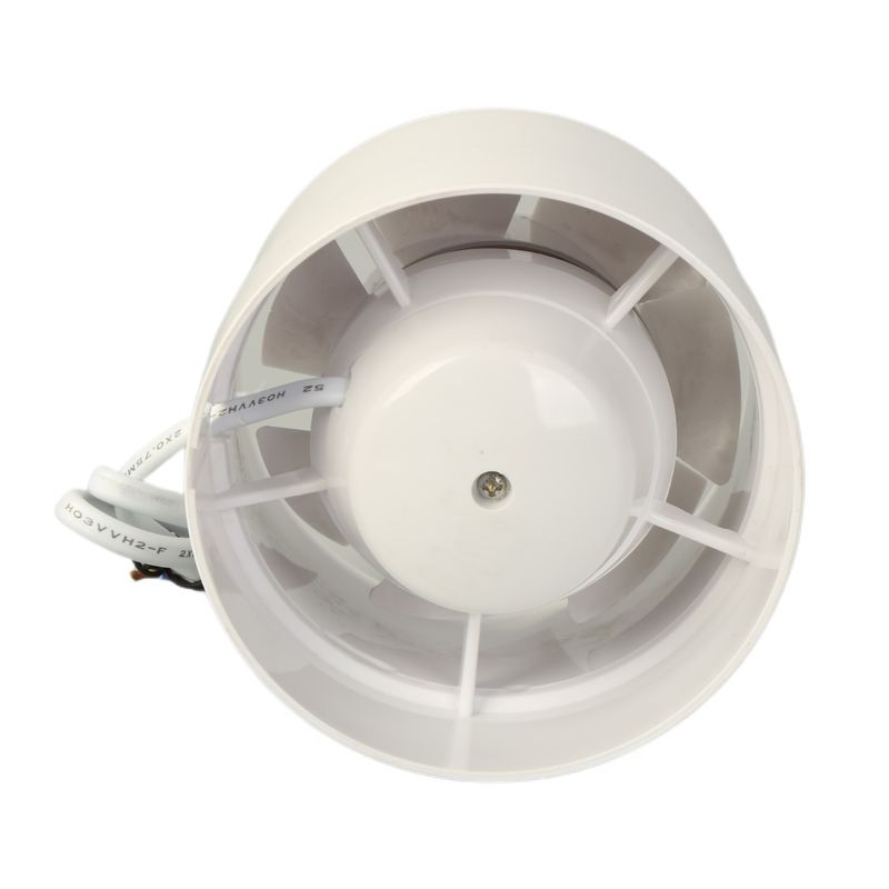 Wall Fan 100mm 200mm Low Noise Intake Inline Duct Fan With EU Plug Mounting Wall Fan