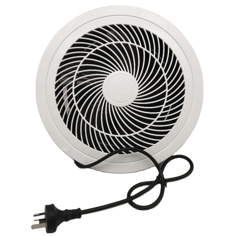 Customized Mass 200mm 250mm Wall Mount Ceiling Exhaust Fan with LED Light OEM/ODM Made
