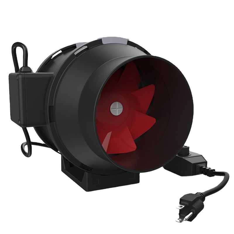 23-65 Axial Flow Fan for OEM/ODM Made CE Standard Dust Shroom 8 in Mixed Flow Inline Fan