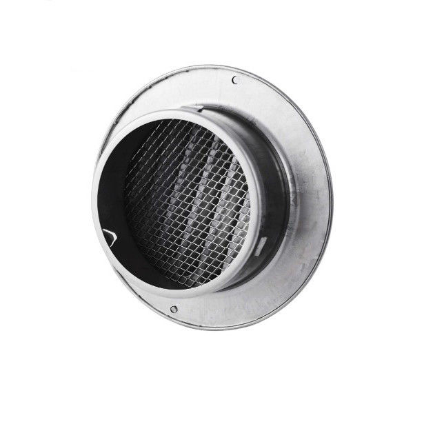 6 Inches Stainless Steel Home Wall Round Air Vent Diffuser with Waterproof Vent Cover
