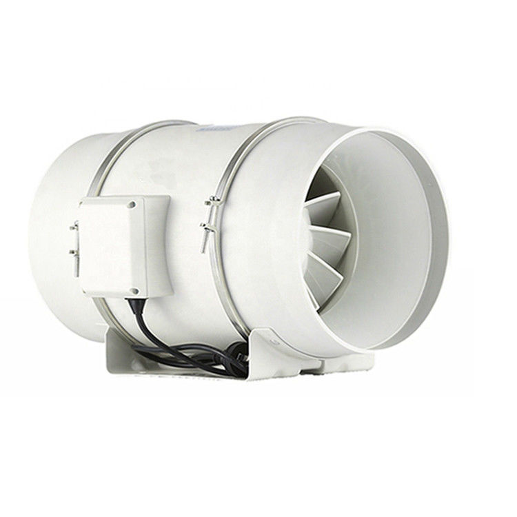 OEM Support 8 inch Customization Silence Inline Fan Speed Control Humidity Super Silent Mix Flow Duct Fan