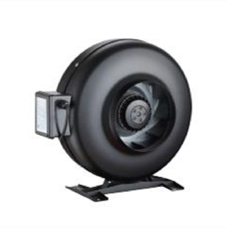 Customized Logo 4 Inch Axial Flow Fan for Inline Air Ventilation in Circular Ducts