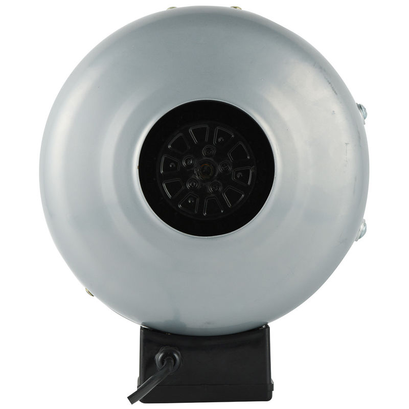White Centrifugal Extractor Inline Fan for Bathroom Warehouse Air Quantity 162-252