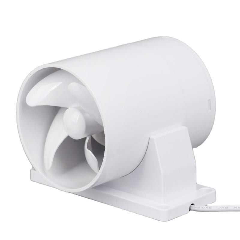 125mm Plastic Axial Flow Fan Custom Design for HVAC Ventilation Exhaust Air Extractor