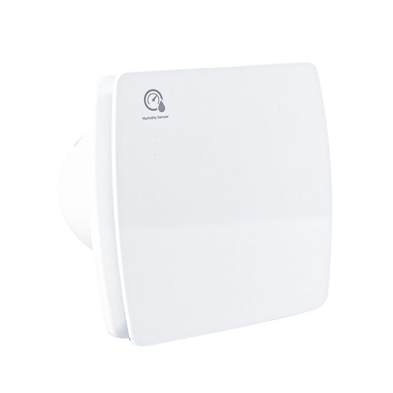 Customized Logo Square Extractor Window Exhaust Fan with Sensor ODM Support and Design