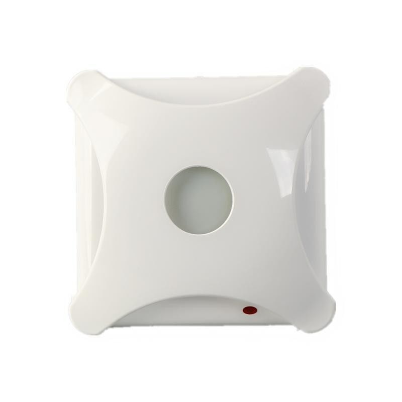 100mm Square Wall Mounted Bathroom Ventilation with LED Light Ultra Quiet Axial Flow Fan
