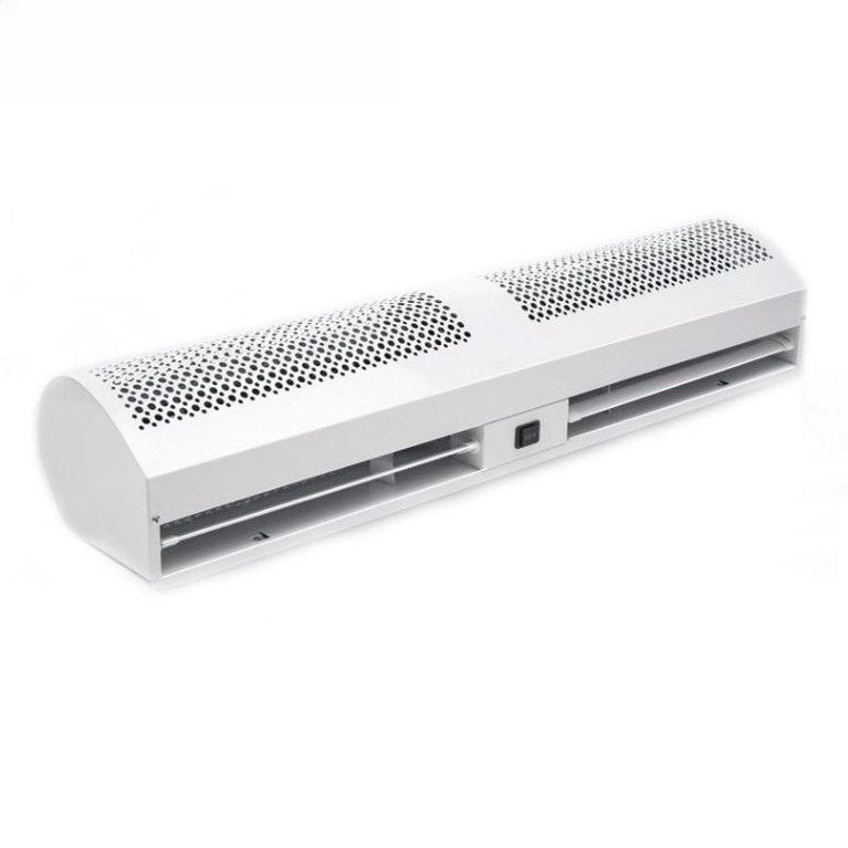 Automatic 120cm Silent Wall Mounted Vertical Cross Flow Air Curtain Machine For Hotels