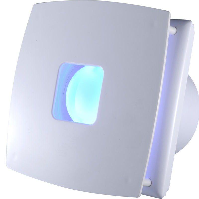 Customized Support 4 6 Inch Bathroom Glass Exhaust Duct Fan with Ventilation and Mounting
