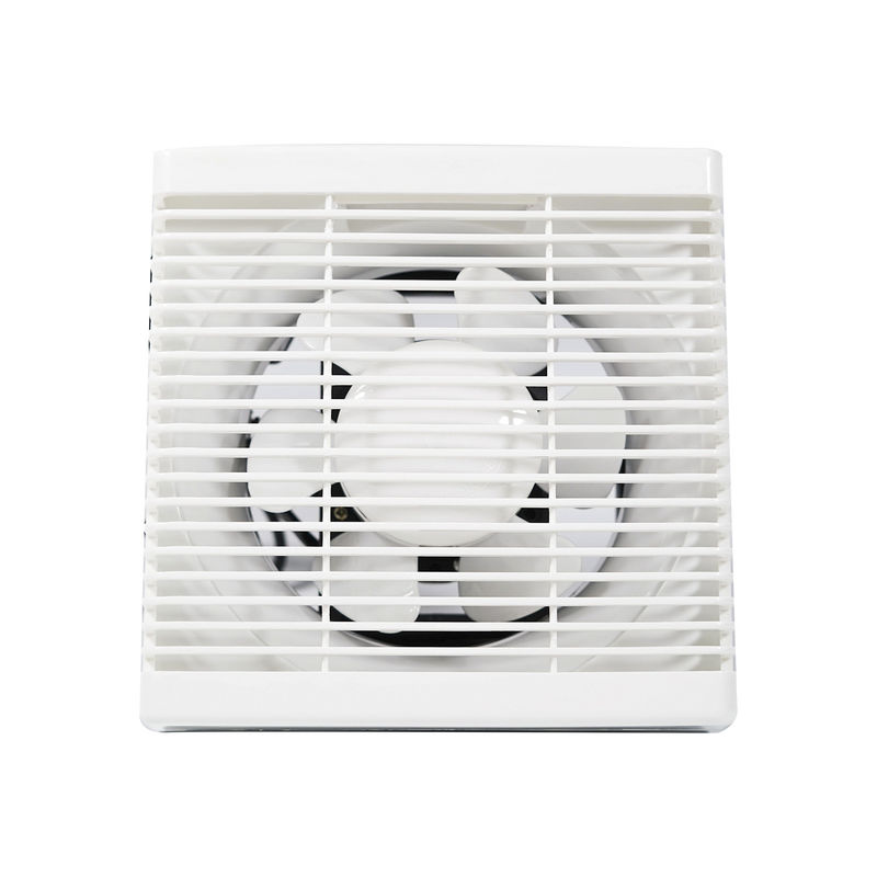 Plastic Square Wall Mounted Bathroom Extractor Fan with Protecting Net Voltage 240V