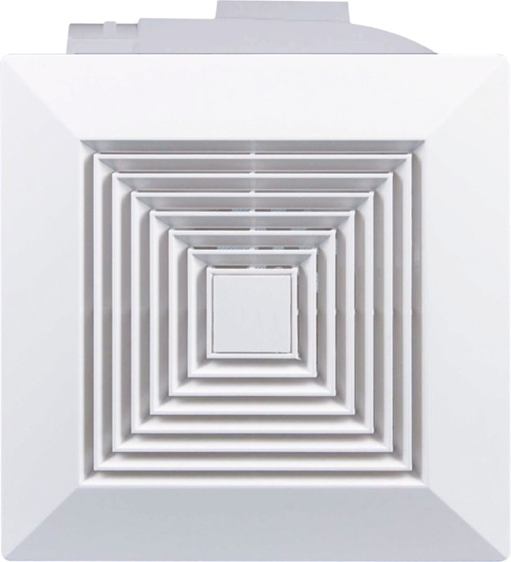 2-12 Inches Black Wall Mounted Kitchen Exhaust Fan with Lighting and Axial Flow Design