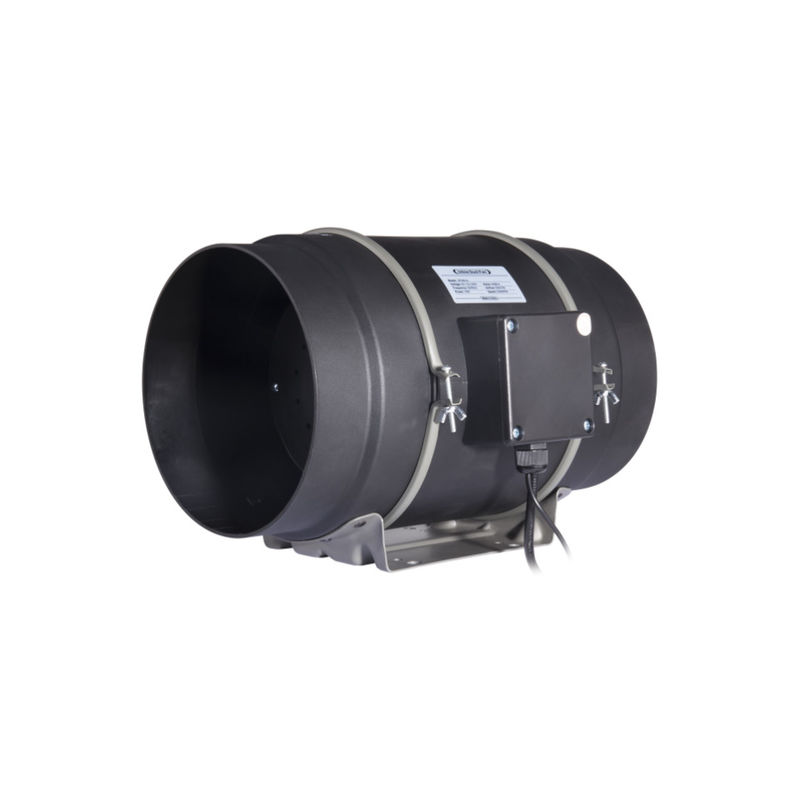 WiFi 8 inch Slient Duct fan with Smart Temperature and Humidity Controller Exhaust Ventilation Fan for Hydroponics