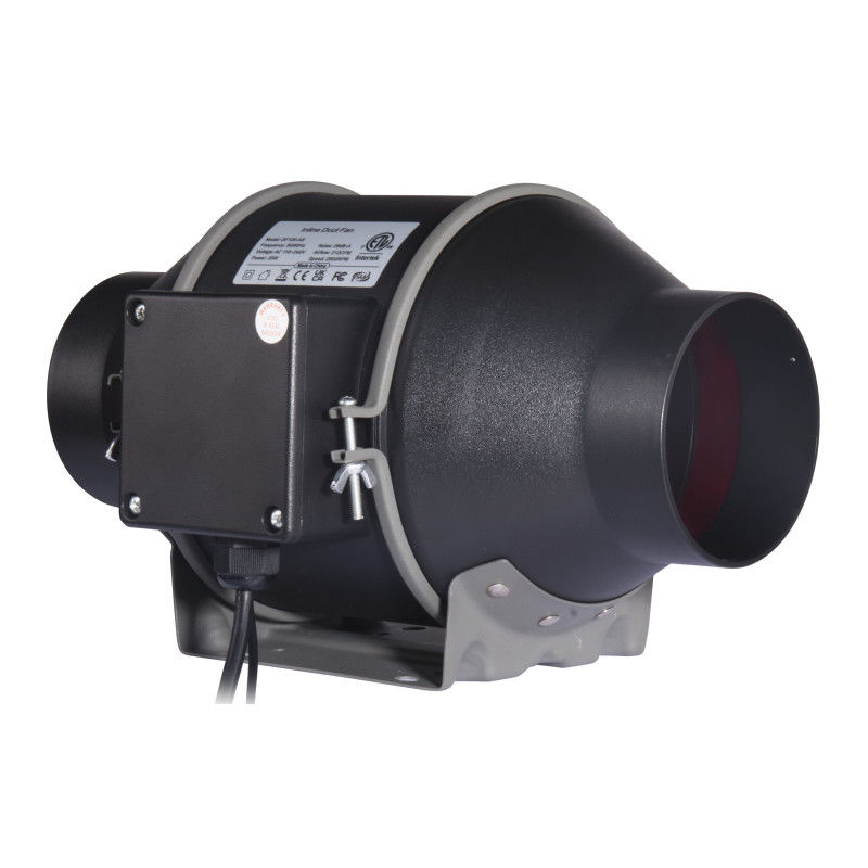100~240V Low Noise 4 Inch EC With Smart Variable Speed Controller In-line Duct Fan